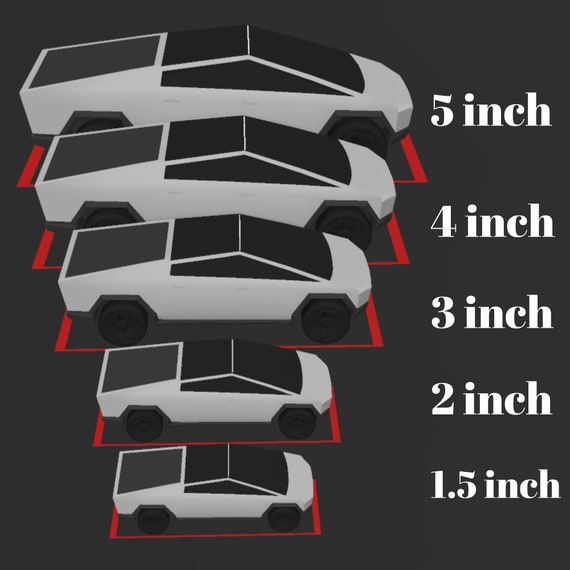 Tesla Cybertruck 3d Resin Printed Print Cyber Truck