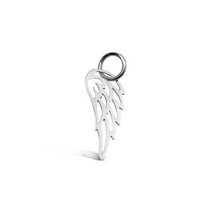 Sterling Silver Angel Wing Charms