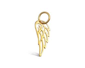 Gold Filled Angel Wing Charms