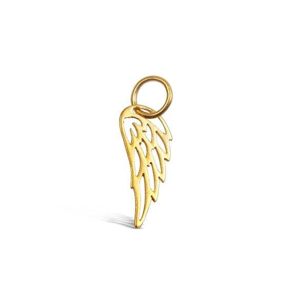 Gold Filled Angel Wing Charms