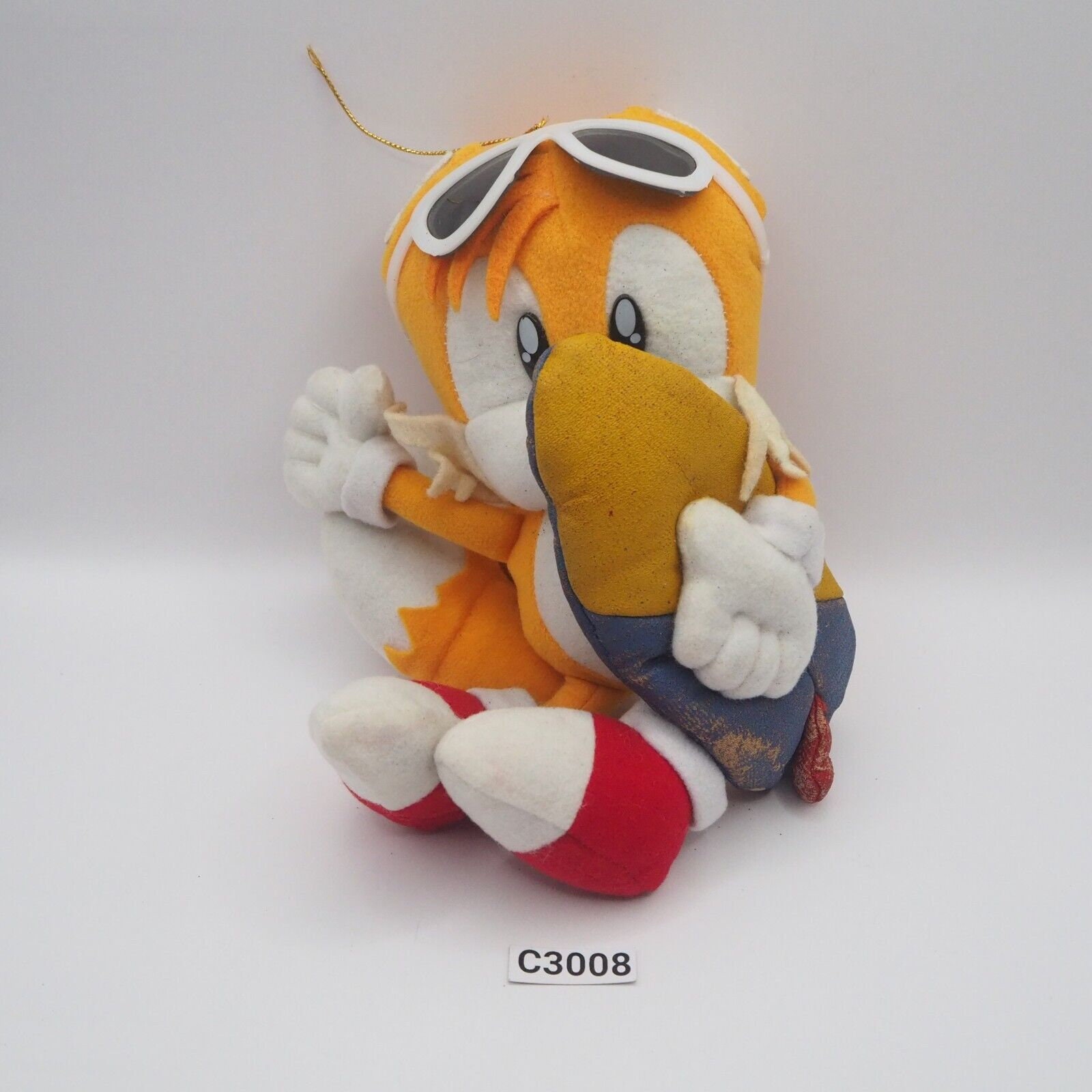 SONIC The HEDGEHOG PLUSH - fist hand plush 10 AUTHENTIC SEGA