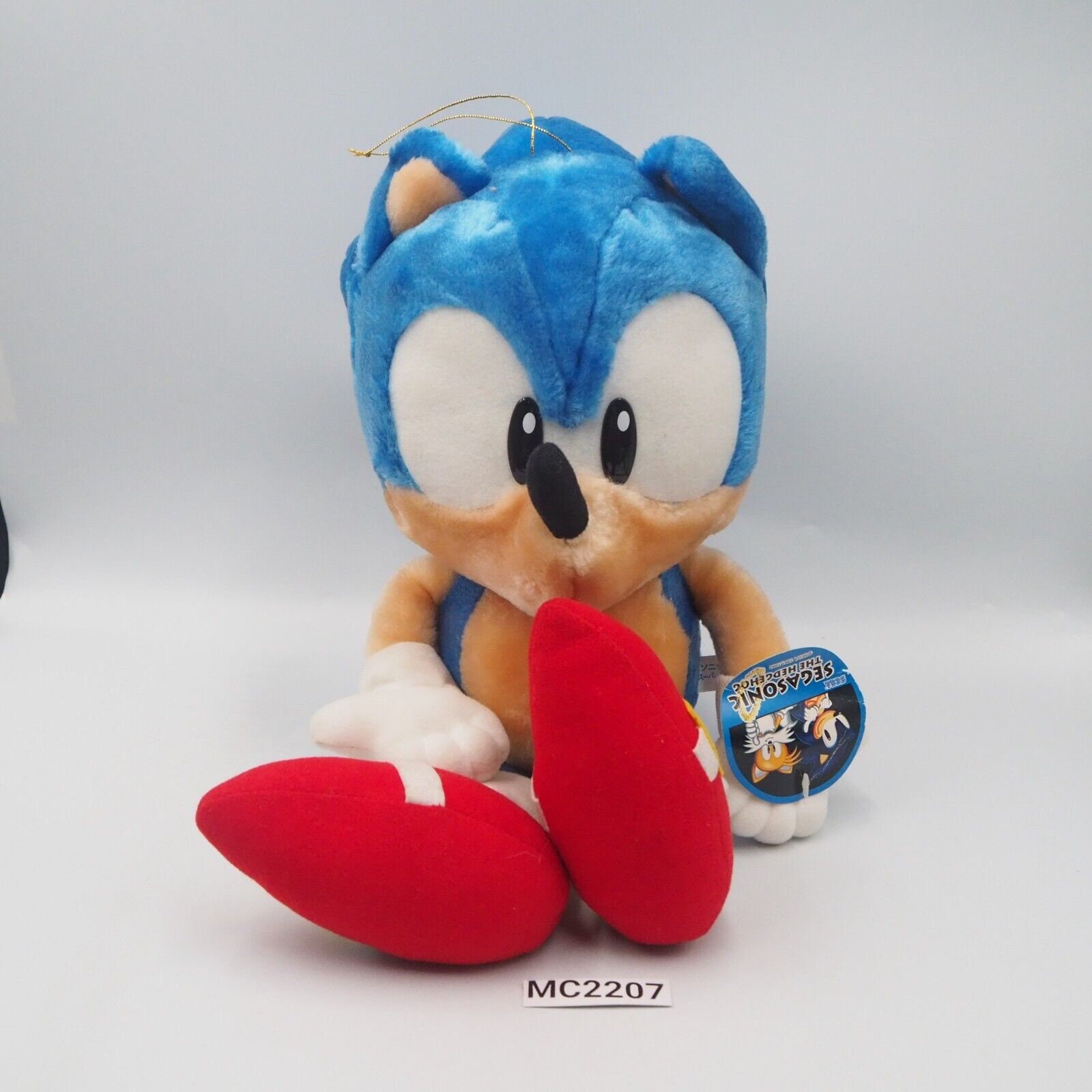 Tails Sonic the Hedgehog Sanei Size M 9.5 Plush Doll Toy Japan Rare