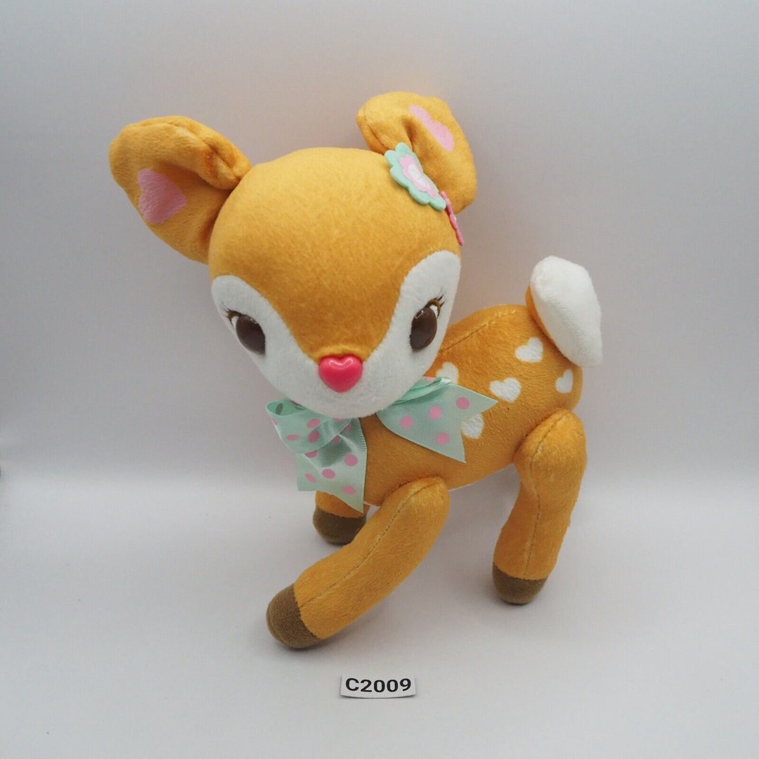 Hummingmint C2009 Fawn Deer Sanrio Smiles 2015 Plush 8 - Etsy