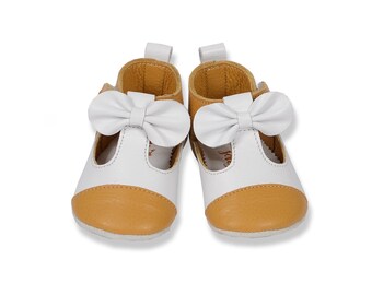 gold pram shoes