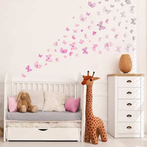Lovely Butterfly Wall Sticker Interior Decor Butterflies Wall Art Transfer RA96 