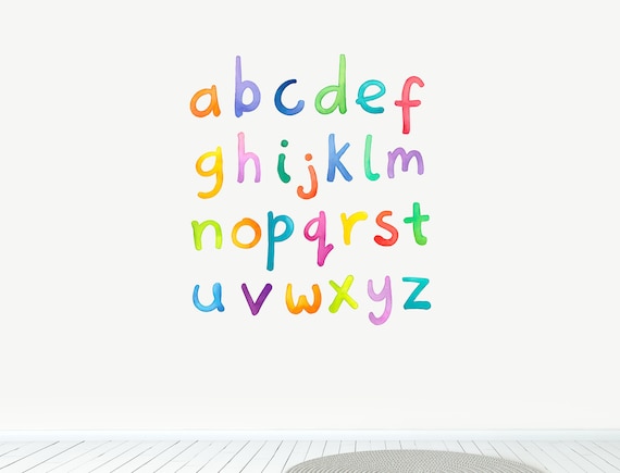 Large Letter Stickers Boho Alphabet Number Self Adhesive Sticker