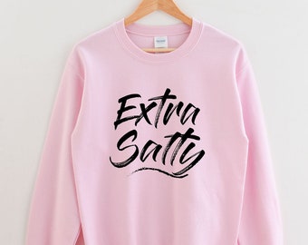 FASHIONISGREAT The Ocean Made Me Salty Vacation Unisex Pullover Hoodie