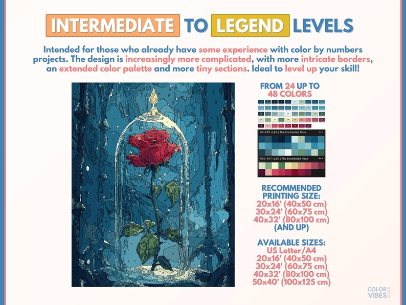 Color by Numbers for Adults 