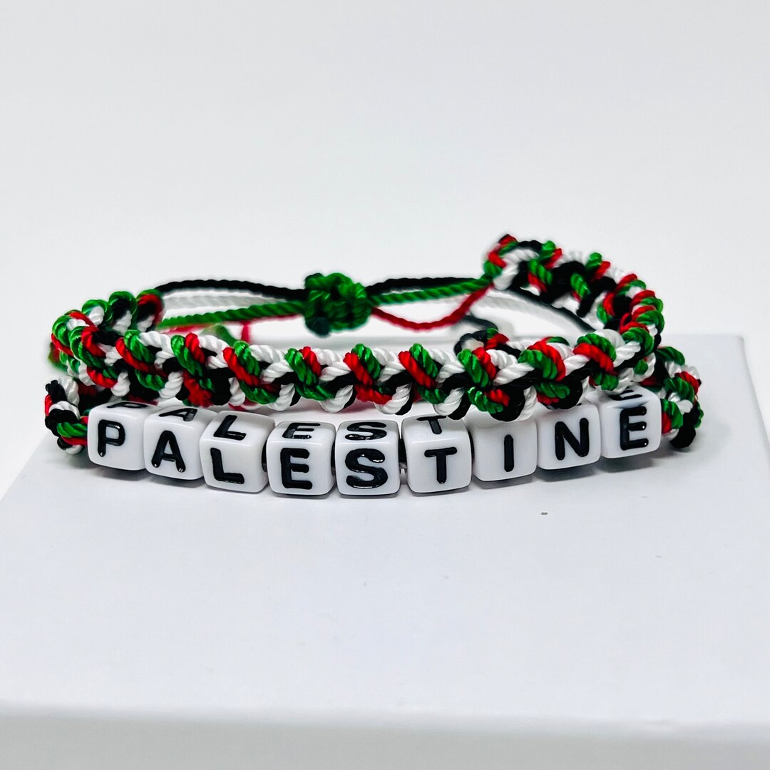 Palestine Bracelet / Flag Palestine Bracelet Etsy
