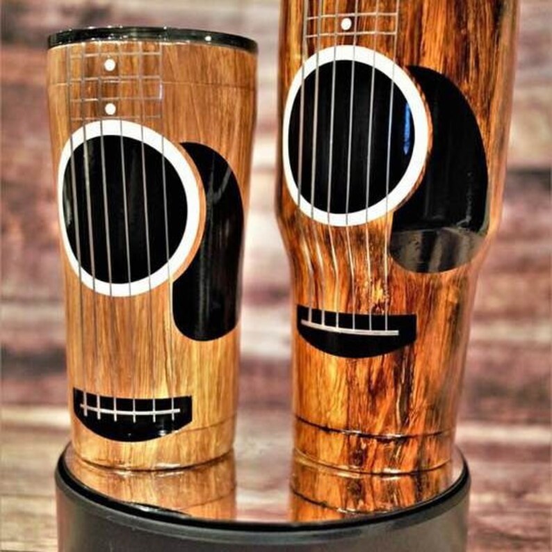 Download Custom Guitar Tumbler Svg | Etsy