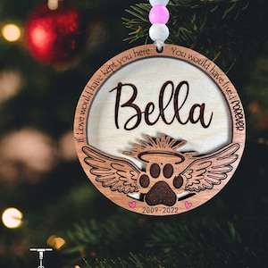 Personalisierte Katzen-Memorial-Verzierung kundenspezifisches Andenken Haustier-Verlust-Geschenk-Sympathie für Katzenliebhaber Himmlische Haustier-Tributverzierung