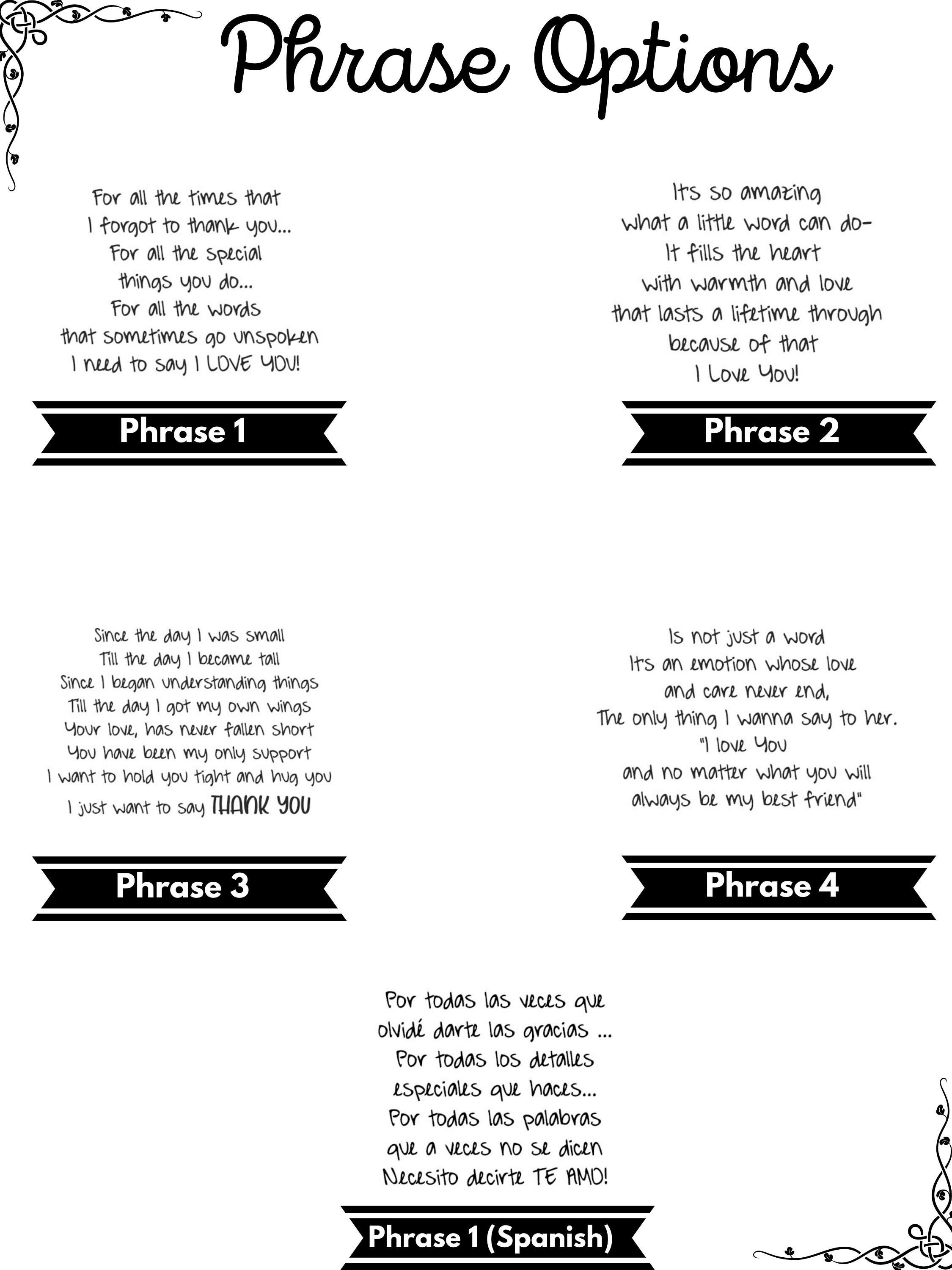 Mother's Day Personalized Cherrywood Acrylic Birch Etsy