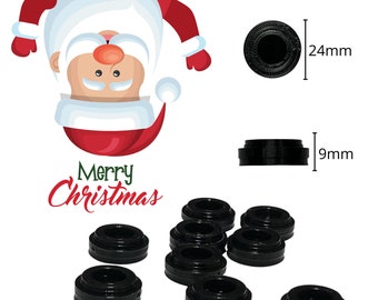 Santa cam lens, Elf cam lens, Ornament, Christmas FAST SHIPPING