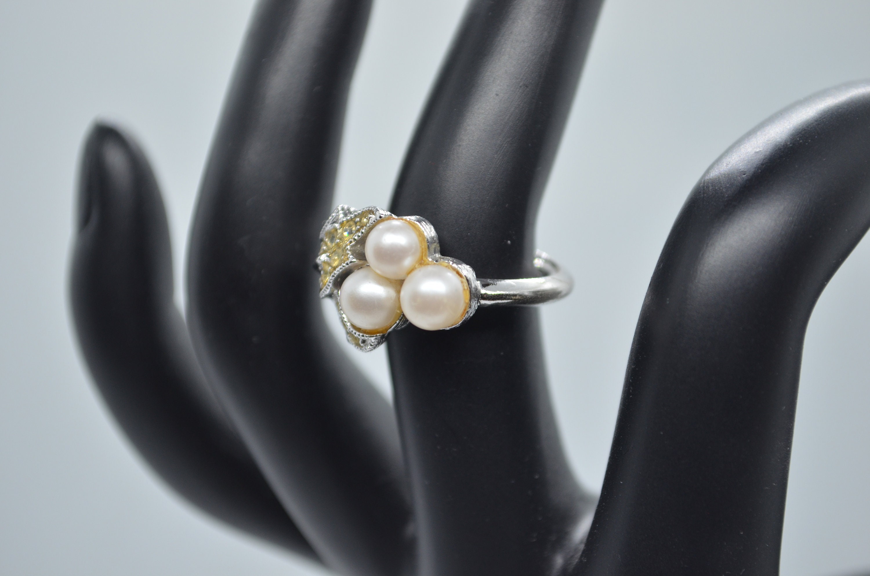 VINTAGE AVON RING, 1970's, Stamped Avon, " Evening Splendor" Ring ...