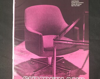 vintage mid century furniture original print advertising