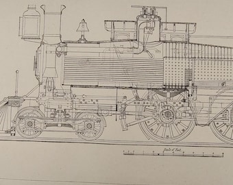Early 1900's mechanical book plate