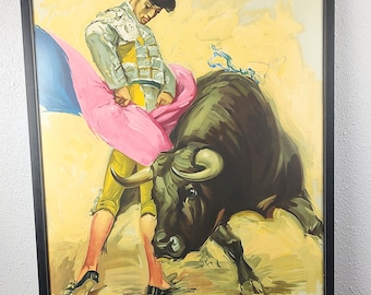 Spanish bullfight advertising for German audience