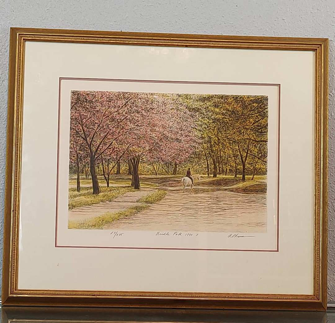 Harold Altman Limited Edition Color Lithograph Etsy