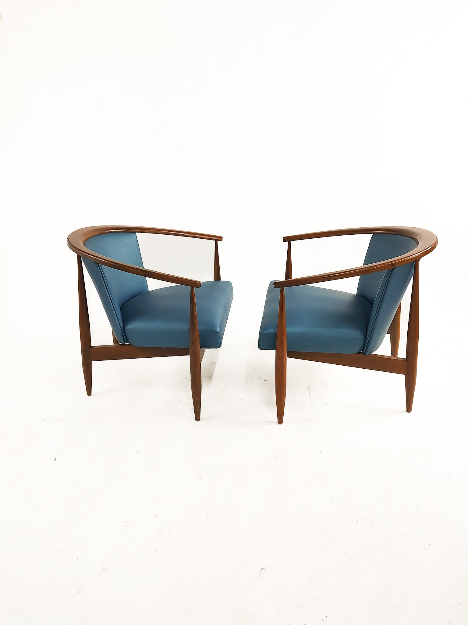 Pair of Vintage Kodawood Side Chairs