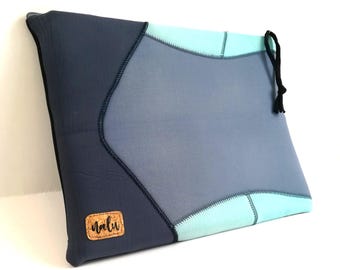 Upcycled Laptop Case | Recycled Neoprene Laptop Sleeve | Upcycled MacBook Case | iPad Sleeve