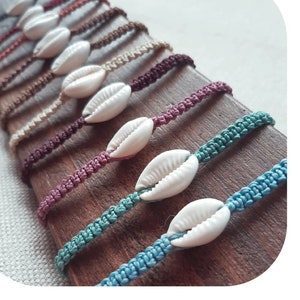 CAURIS Armband Waterbestendig en Verstelbaar - Verkrijgbaar in zwart, rood, oranje, bruin, beige, wit, pruim, roze, turkoois, blauwe FlorDeTindaya