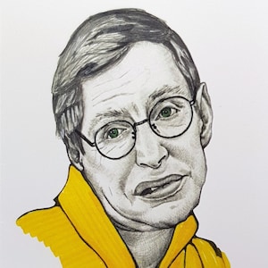 Carte de vœux du professeur Stephen Hawking
