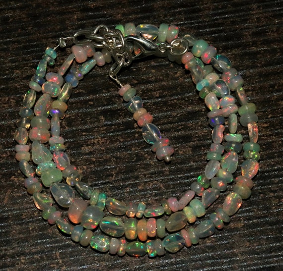 Opal bead necklaces sale