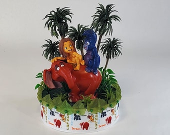 Disney Tarzan cake topper.  Tarzan centerpiece decoration. A great keepsake for your memories. Not fondant!