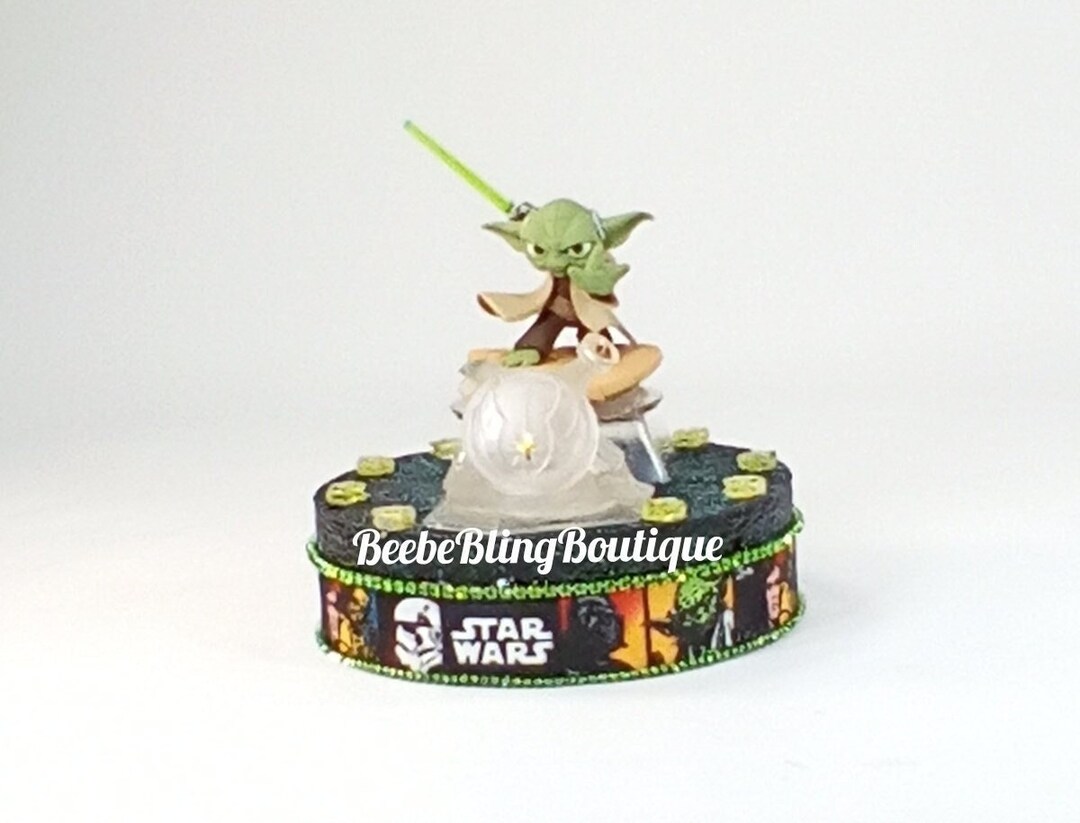 Disney Yoda Cake Topper. Star Wars Centerpiece Decoration. A Etsy