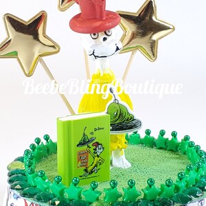 Dr. Seuss Green Eggs and Ham Cake Topper. Green Eggs and Ham ...