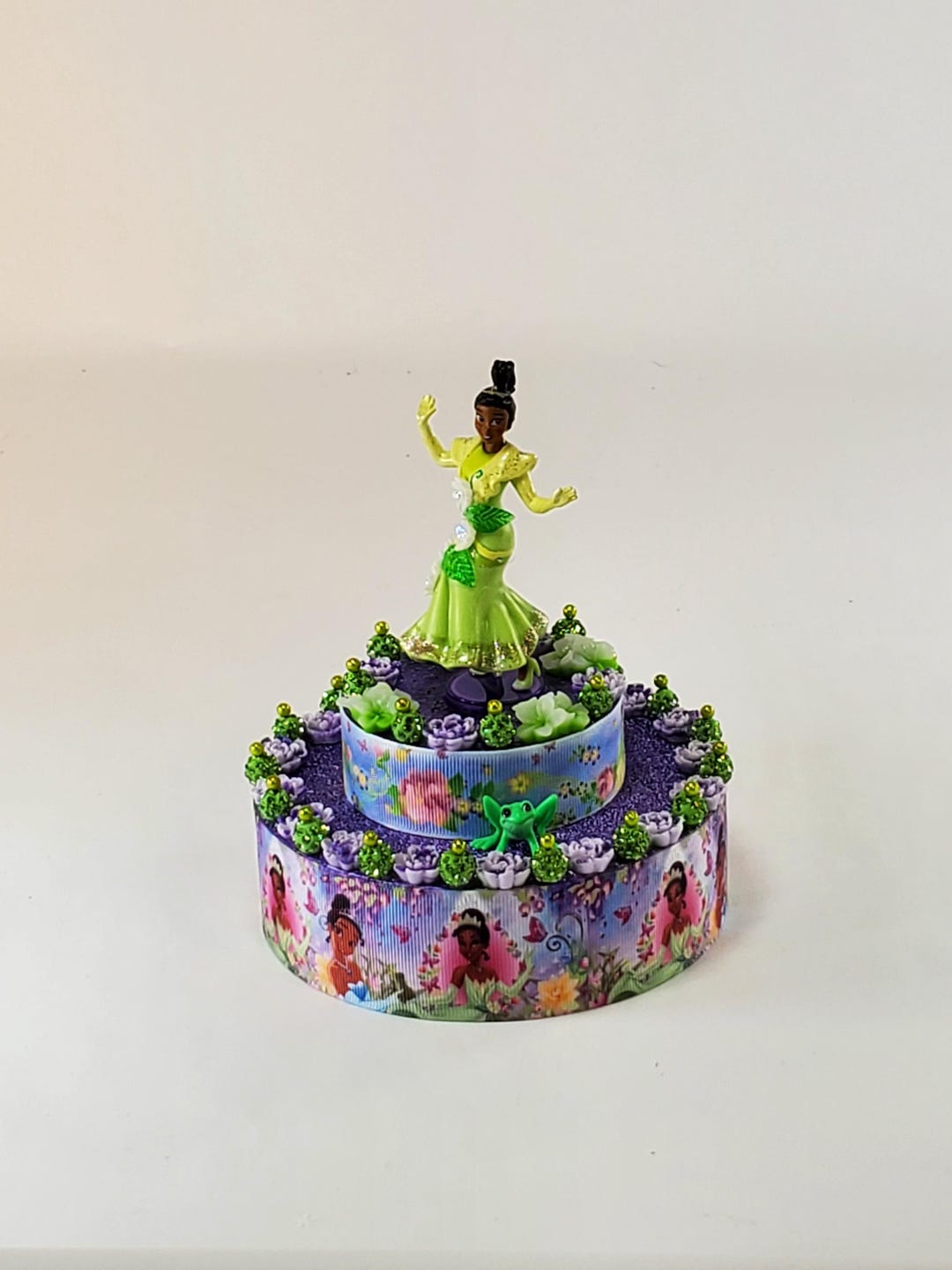 Disney Tiana Cake Topper. Princess and the Frog Centerpiece Decoration ...