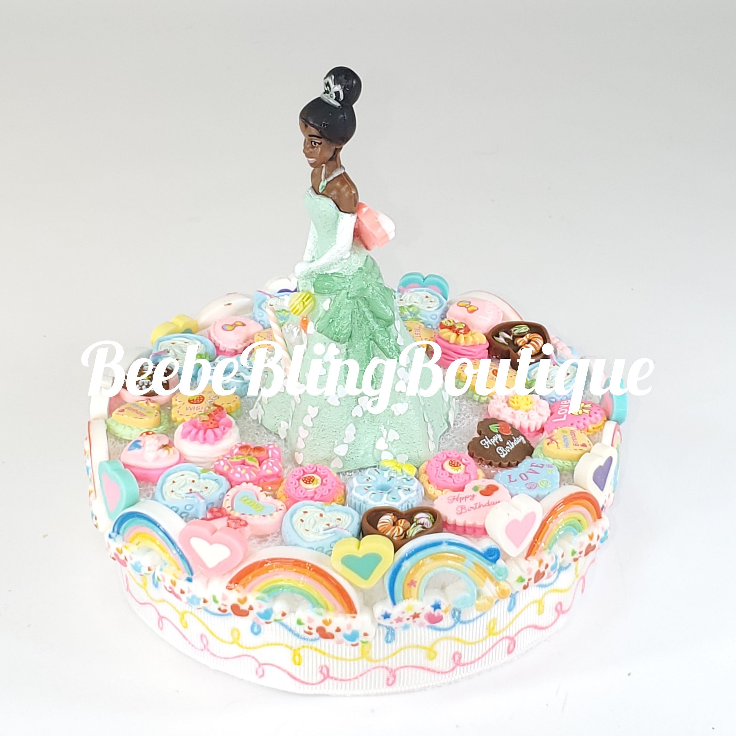Disney Princess Tiana Cake Topper. Princess and the Frog Centerpiece ...