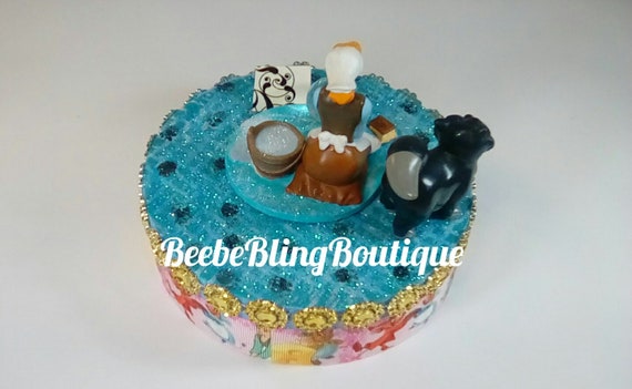 Disney Cendrillon Et Lucifer Gateau Topper Cendrillon Chante Etsy