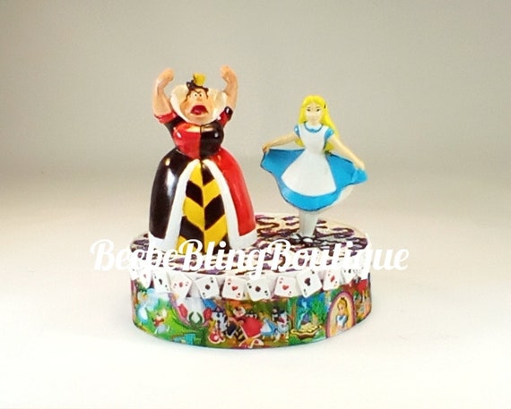 Alice In Wonderland Cake Figure Topper
