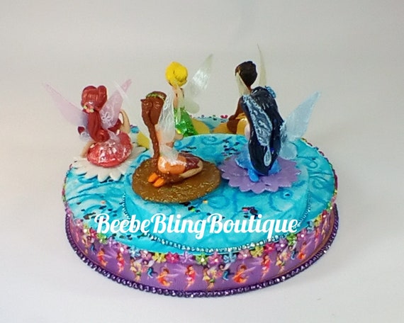 Image result for tinkerbell cake topper  Fairy birthday cake, Tinkerbell  birthday cakes, Tinkerbell cake
