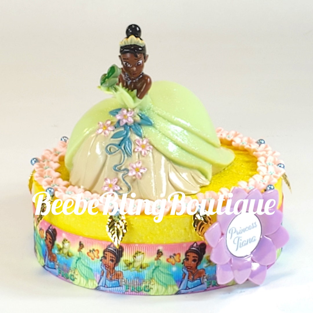 Disney Princess Tiana Cake Topper. Princess and the Frog Centerpiece ...