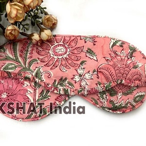 Handmade 100% cotton sleep masks,Sleep masks, Travel sleep mask, Sleeping eye mask, Organic Sleep Mask For men & Women, Vegan Gift idea