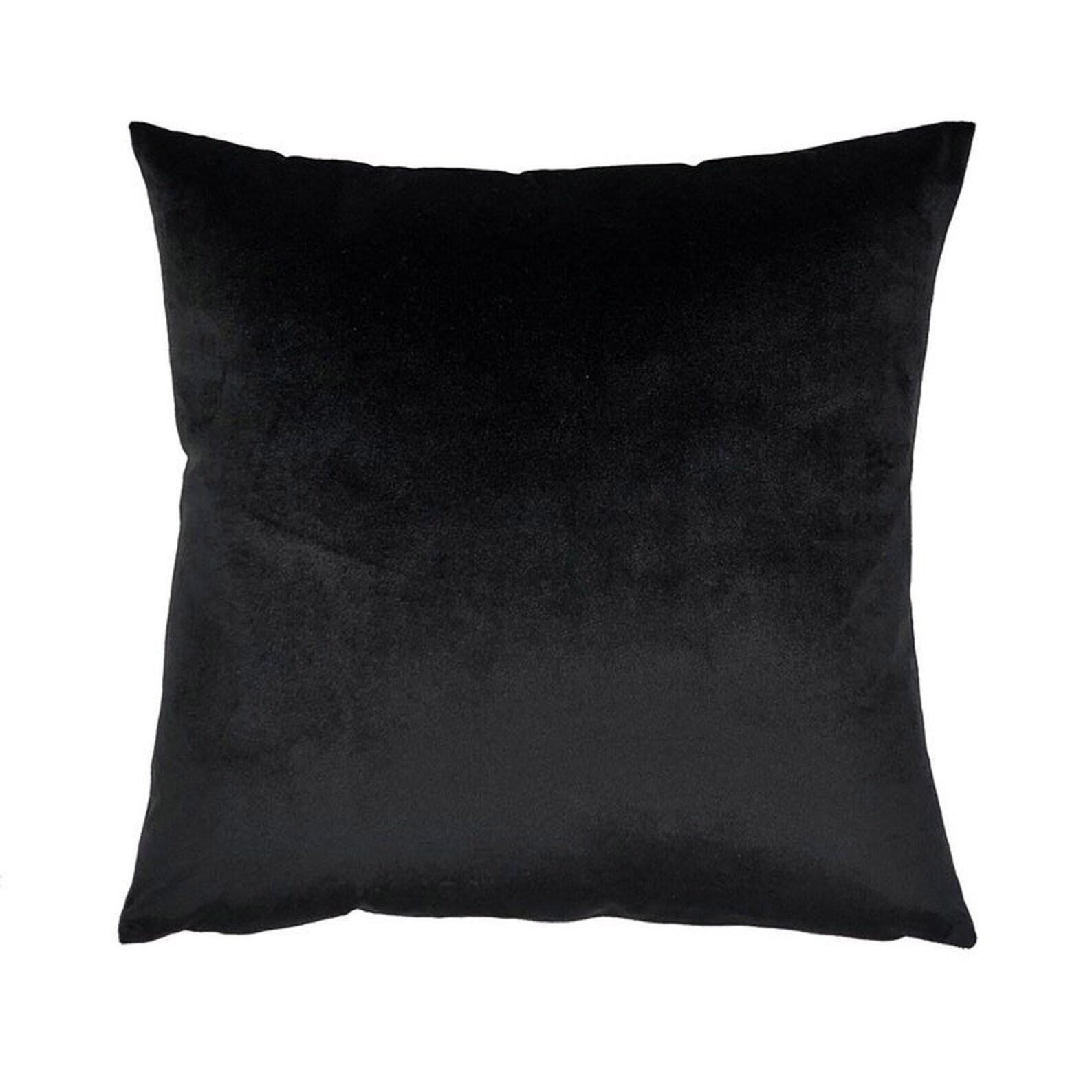 Black Velvet Pillow Glam Velvet Pillow 20x20 pillow cover Etsy