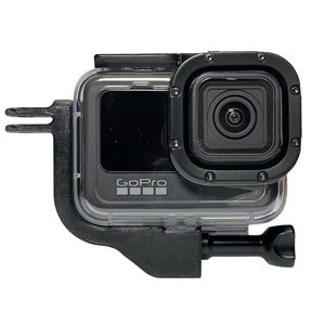 GoPro Hero 9, 10, 11, 12 waterdichte behuizing - verticale montage 90 graden adapterelleboog voor portretmodus