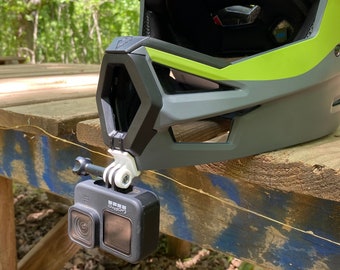 7iDP Project 23 ABS - GoPro Chin Mount for Full Face Mountain Bike (MTB) Helmet