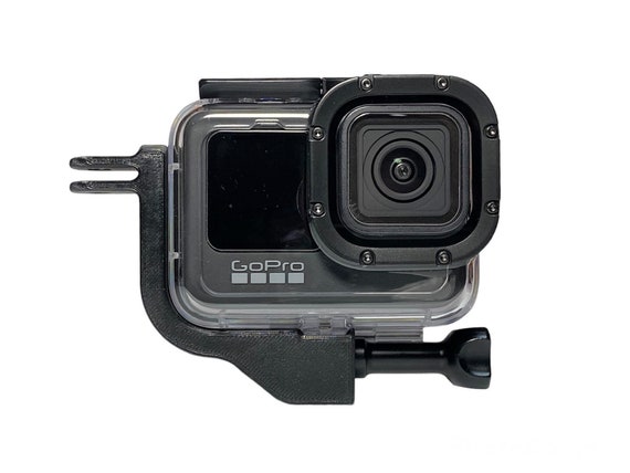 GoPro Hero 9, 10, 11, 12, 13 Waterproof Case - Vertical Mount 90 Degree Adapter Elbow for Portrait Mode