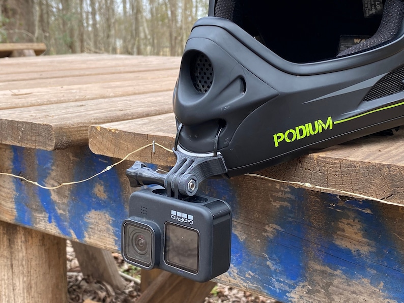 Demon Podium - GoPro Hakfäste för integralhjälm (MTB) bild 1