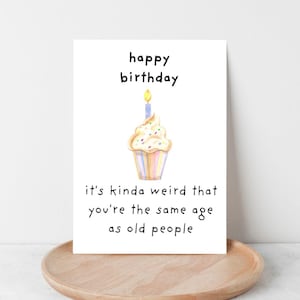 Funny Birthday Card for Boyfriend or Girlfriend for Him or for Her Digital Download Printable Card PDF