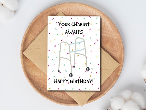 Biglietto Auguri 94° Compleanno Per Donna - Divertente E Creativo Per Nonna E Mamma - Con Busta, Ideale Per Decorazioni