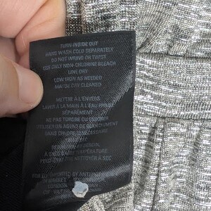 ANTHROPOLOGIE Meadow Rue Womens Alchemist Jumpsuit Metallic Silver Stretch M image 10
