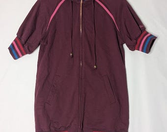 Rare VANS Womens Cover up hoodie Size L Kidcore, Skater girl, Y2K Vintage