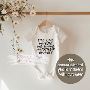 The One Where We Have A/Another Baby | Friends Digital Pregnancy Announcement