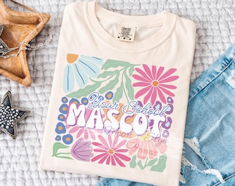 Custom School Mascot Floral | Digital Download