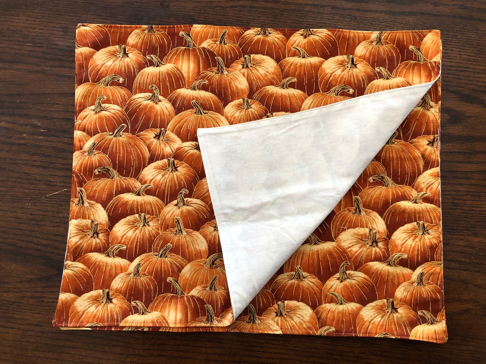 Fall Pumpkin Placemats Set of 4 Etsy