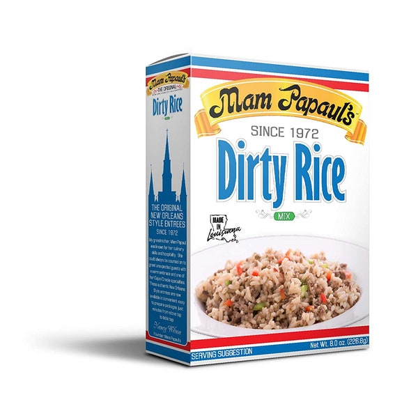 Mam Papaul's Louisiana Dirty Rice Mix 8 oz